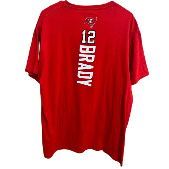 NFL Team Apparel | Tampa Bay Buccaneers Tom Brady Style T-Shirt Men’s Size XL - Picture 2 of 6